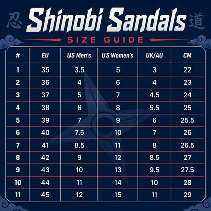 Shinobi Sandals